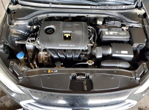 5NPD84LF7JH358542 2018 HYUNDAI ELANTRA Black Вид задньої частини салону