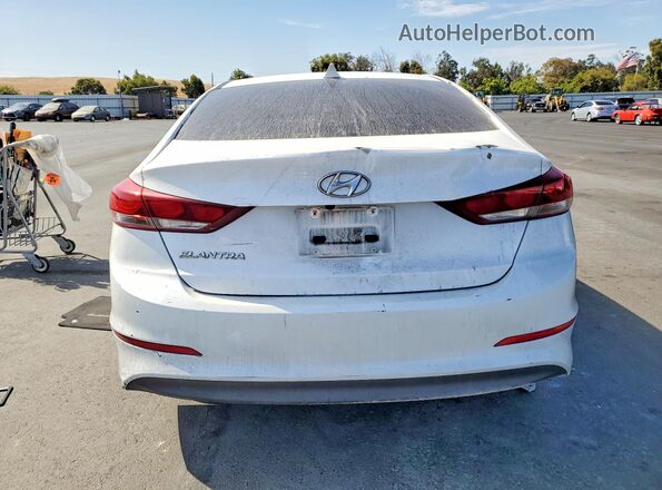5NPD84LF7JH362252 2018 HYUNDAI ELANTRA White Vista trasera