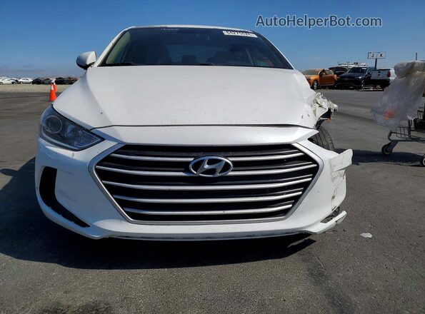 5NPD84LF7JH362252 2018 HYUNDAI ELANTRA White Vista frontal