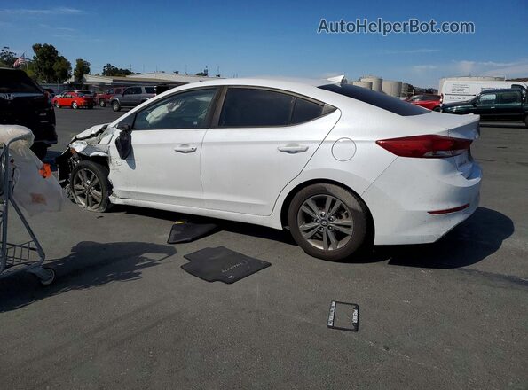 5NPD84LF7JH362252 2018 HYUNDAI ELANTRA White Trasero izquierdo