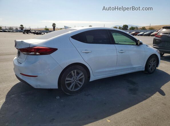 5NPD84LF7JH362252 2018 HYUNDAI ELANTRA White Trasero derecho