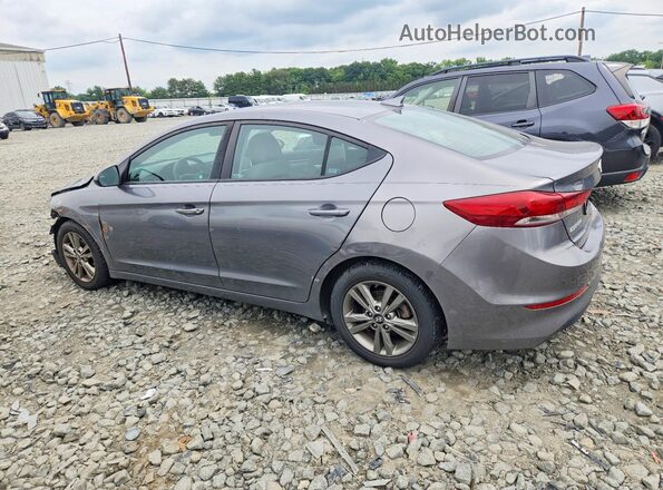 5NPD84LF7JH364986 2018 HYUNDAI ELANTRA Gray Tył lewy