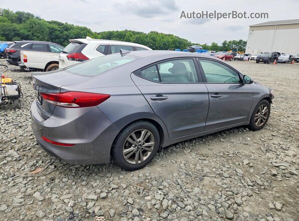 5NPD84LF7JH364986 2018 HYUNDAI ELANTRA Gray Tył prawy