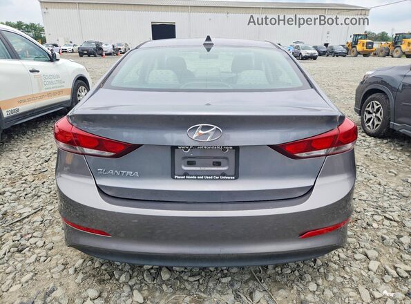 5NPD84LF7JH364986 2018 HYUNDAI ELANTRA Gray Widok z tyłu