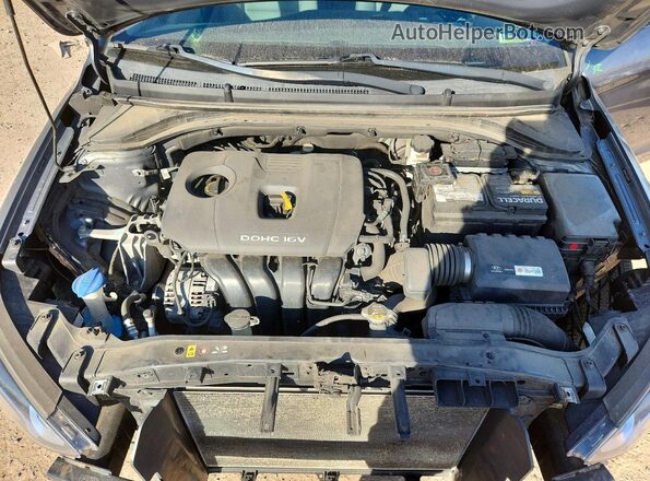 5NPD84LF7JH384753 2018 HYUNDAI ELANTRA Gray Widok wnętrza z tyłu