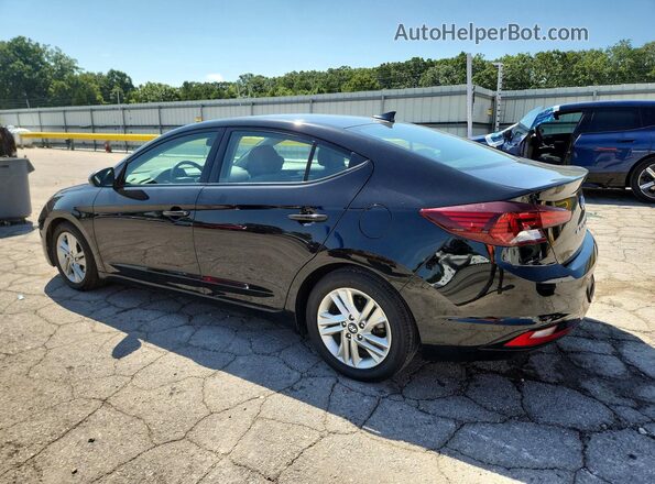 5NPD84LF7KH414075 2019 HYUNDAI ELANTRA Черный Задняя левая четверть
