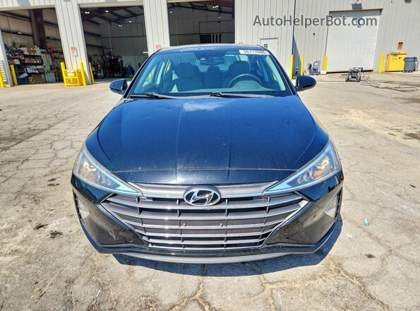 5NPD84LF7KH414075 2019 HYUNDAI ELANTRA Черный Вид спереди