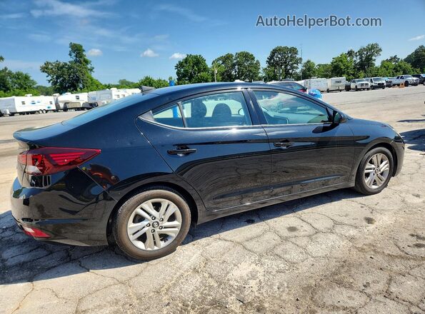 5NPD84LF7KH414075 2019 HYUNDAI ELANTRA Черный Задняя правая четверть