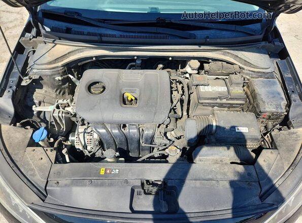 5NPD84LF7KH414075 2019 HYUNDAI ELANTRA Черный Вид задней части салона