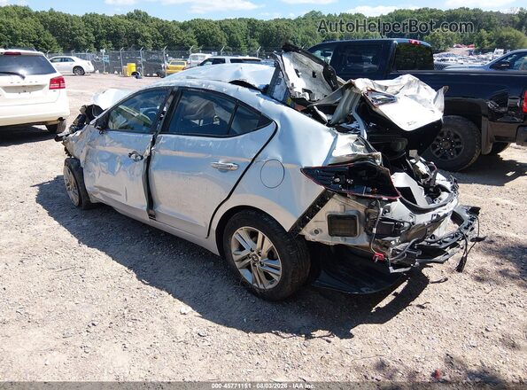 5NPD84LF7KH443043 2019 HYUNDAI ELANTRA Silver Задня ліва чверть