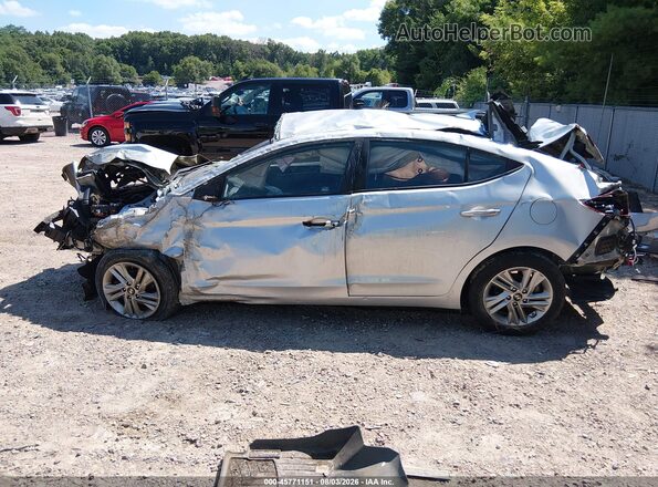 5NPD84LF7KH443043 2019 HYUNDAI ELANTRA Silver 
