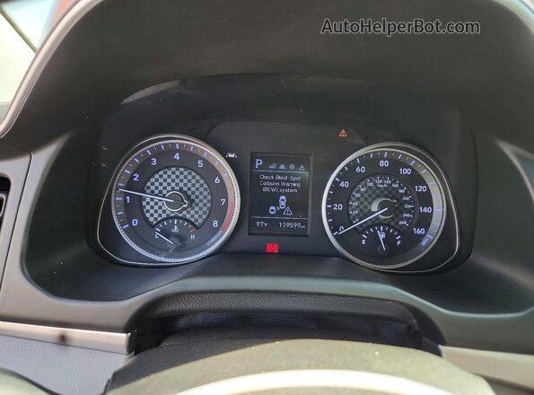 5NPD84LF7KH449652 2019 HYUNDAI ELANTRA Red ხელსაწყოთა პანელის ხედი