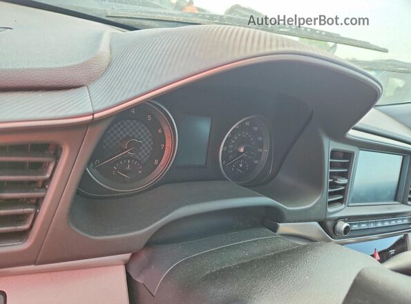 5NPD84LF7KH451305 2019 HYUNDAI ELANTRA Blue Vista del cuadro de instrumentos
