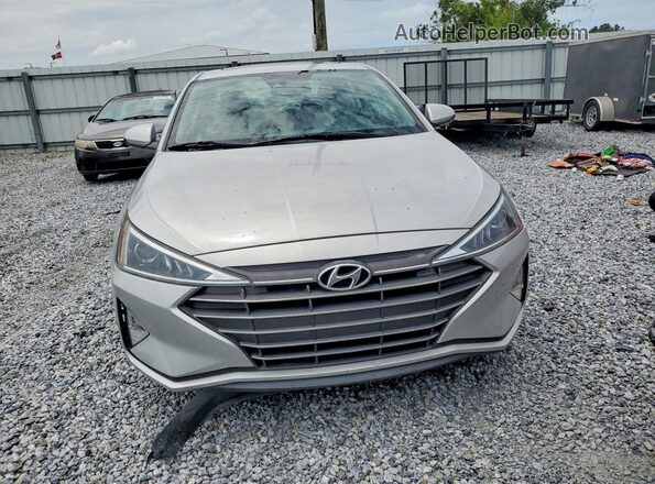 5NPD84LF7KH455113 2019 HYUNDAI ELANTRA Silver Vista frontal