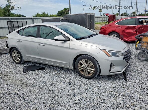 5NPD84LF7KH455113 2019 HYUNDAI ELANTRA Silver Delantero derecho