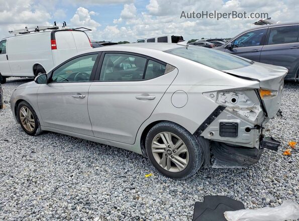 5NPD84LF7KH455113 2019 HYUNDAI ELANTRA Silver Trasero izquierdo