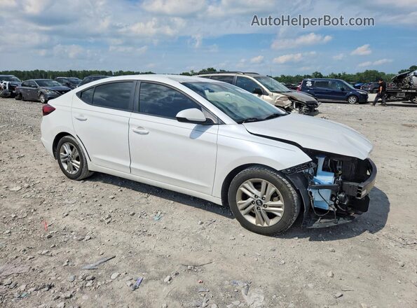 5NPD84LF7KH476589 2019 HYUNDAI ELANTRA White Առջևի աջ