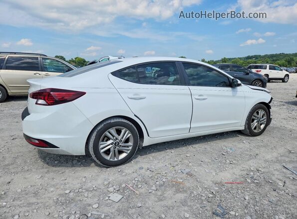 5NPD84LF7KH476589 2019 HYUNDAI ELANTRA White Հետևի աջ