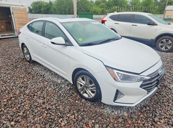 5NPD84LF7KH482084 2019 HYUNDAI ELANTRA White Առջևի աջ