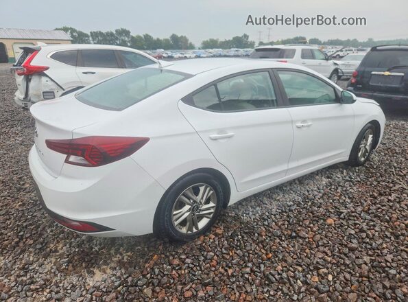 5NPD84LF7KH482084 2019 HYUNDAI ELANTRA White Հետևի աջ
