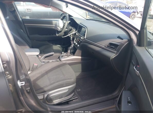 5NPD84LF7LH501928 2020 HYUNDAI ELANTRA Gray Vista interior delantera