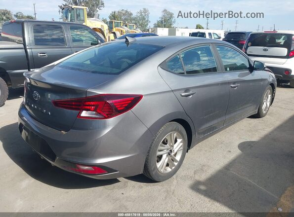 5NPD84LF7LH501928 2020 HYUNDAI ELANTRA Gray Trasero derecho