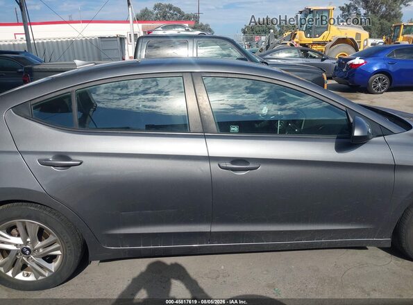 5NPD84LF7LH501928 2020 HYUNDAI ELANTRA Gray Vista interior trasera