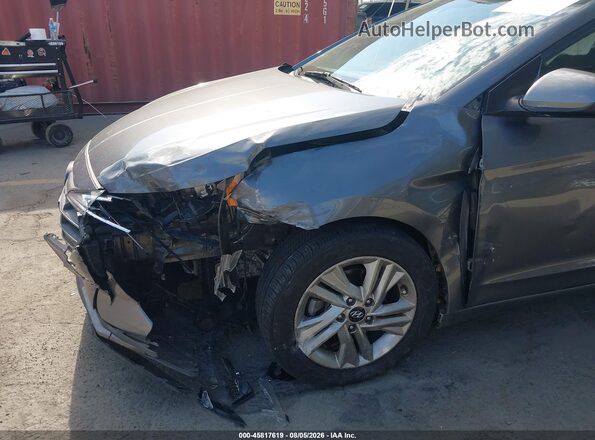 5NPD84LF7LH501928 2020 HYUNDAI ELANTRA Gray Vista frontal