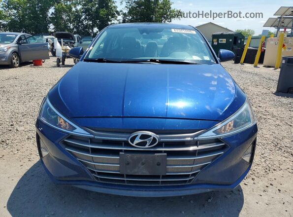 5NPD84LF7LH508362 2020 HYUNDAI ELANTRA Blue Вид спереду