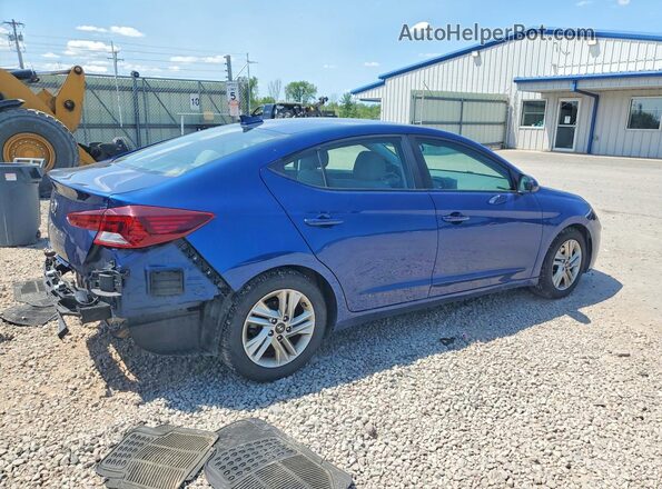 5NPD84LF7LH508362 2020 HYUNDAI ELANTRA Blue Задня права чверть