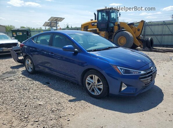 5NPD84LF7LH508362 2020 HYUNDAI ELANTRA Blue Передня права чверть