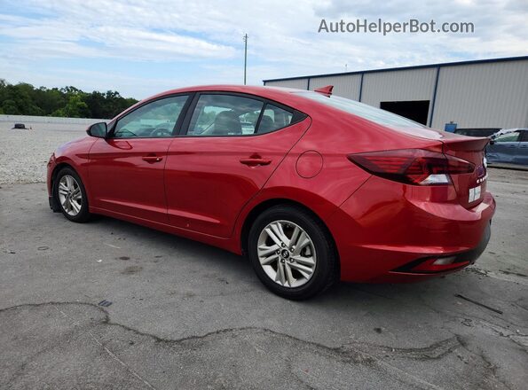 5NPD84LF7LH526036 2020 HYUNDAI ELANTRA Красный Задняя левая четверть