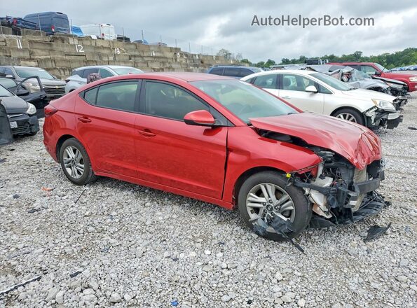 5NPD84LF7LH532726 2020 HYUNDAI ELANTRA Red Передня права чверть