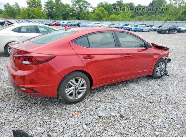 5NPD84LF7LH532726 2020 HYUNDAI ELANTRA Red Задня права чверть