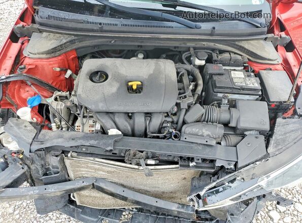 5NPD84LF7LH532726 2020 HYUNDAI ELANTRA Red Вид задньої частини салону