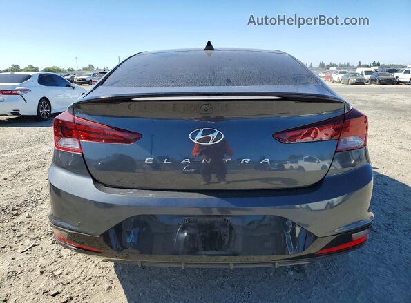 5NPD84LF7LH552412 2020 HYUNDAI ELANTRA Charcoal Հետևի տեսք