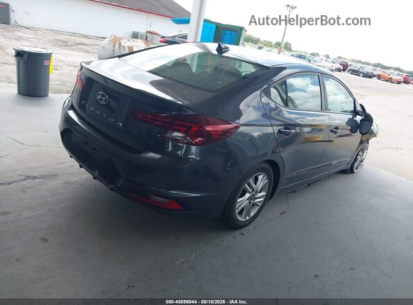 5NPD84LF7LH555214 2020 HYUNDAI ELANTRA Серый Задняя правая четверть