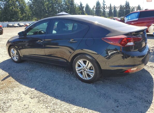 5NPD84LF7LH573213 2020 HYUNDAI ELANTRA Black Հետևի ձախ