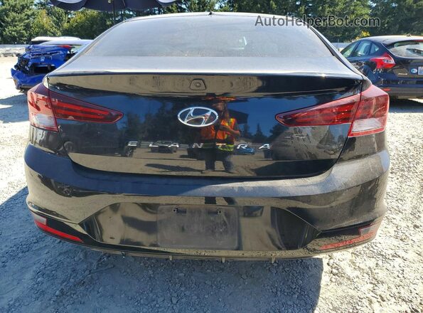 5NPD84LF7LH573213 2020 HYUNDAI ELANTRA Black Հետևի տեսք