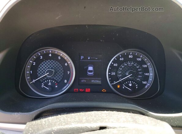 5NPD84LF7LH573213 2020 HYUNDAI ELANTRA Black Սարքավորումների վահանակի տեսք