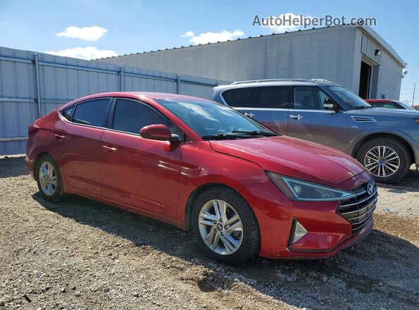 5NPD84LF7LH576242 2020 HYUNDAI ELANTRA Red Передня права чверть
