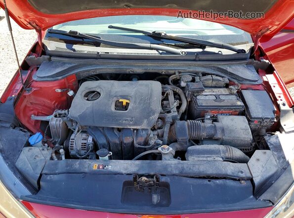 5NPD84LF7LH576242 2020 HYUNDAI ELANTRA Red Вид задньої частини салону