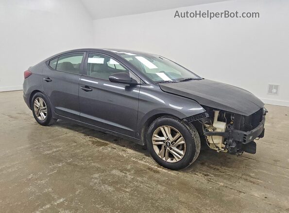5NPD84LF7LH576368 2020 HYUNDAI ELANTRA Серый Передняя правая четверть