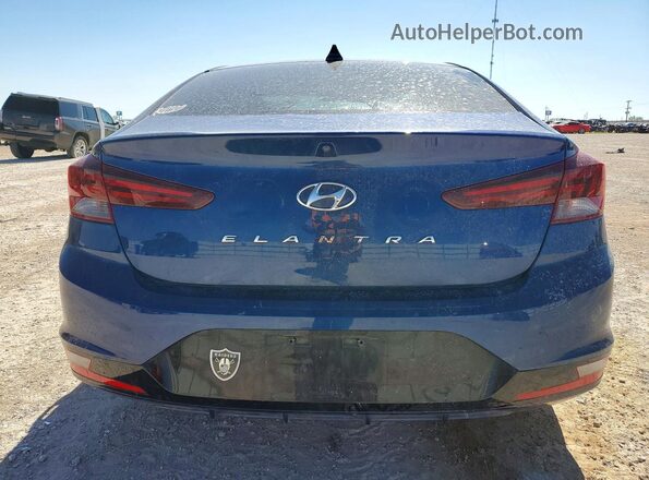 5NPD84LF7LH586916 2020 HYUNDAI ELANTRA Blue Vista trasera
