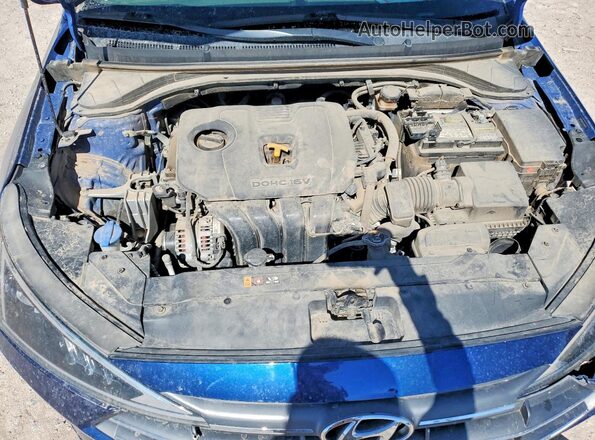 5NPD84LF7LH586916 2020 HYUNDAI ELANTRA Blue Vista interior trasera