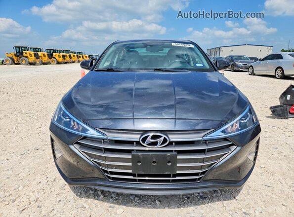 5NPD84LF7LH594630 2020 HYUNDAI ELANTRA Charcoal წინა ხედი