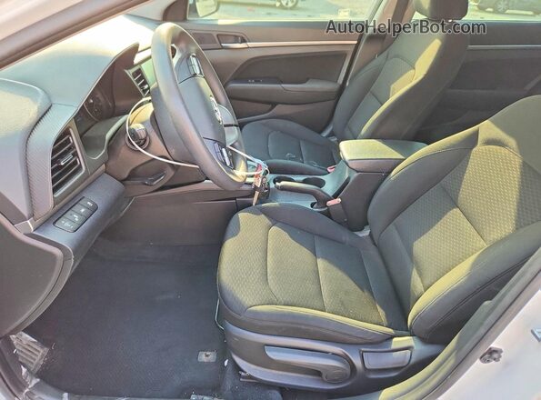 5NPD84LF7LH600975 2020 HYUNDAI ELANTRA White Vista interior delantera