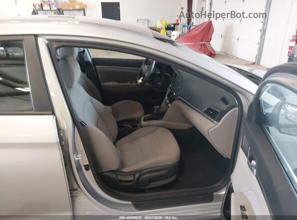 5NPD84LF7LH601091 2020 HYUNDAI ELANTRA Silver წინა სალონის ხედი