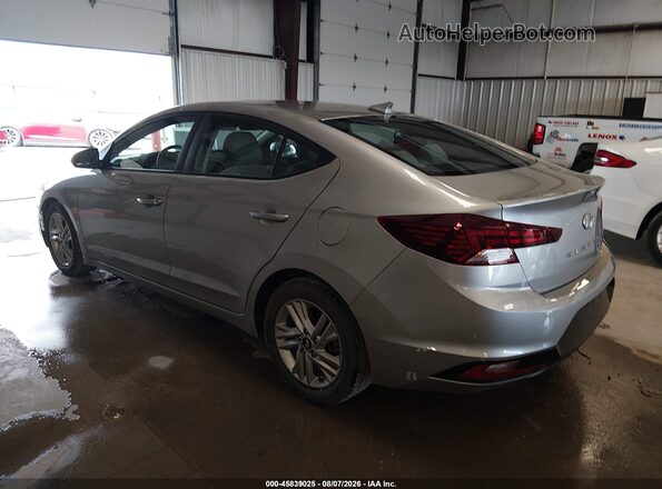 5NPD84LF7LH601091 2020 HYUNDAI ELANTRA Silver უკანა მარცხენა