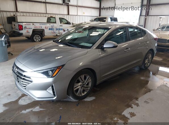 5NPD84LF7LH601091 2020 HYUNDAI ELANTRA Silver წინა მარცხენა ხედი სამი მეოთხედიდან